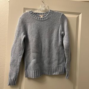 Blue JCrew sweater